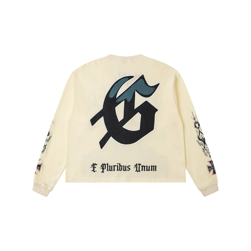 Godspeed E Pluribus Unum Graphic Long-Sleeve T-Shirt ¡ª back