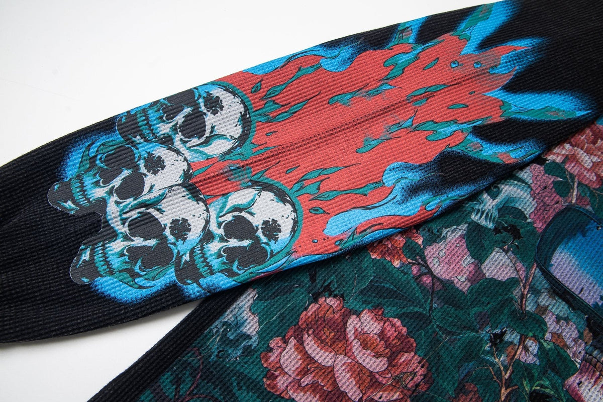 Godspeed Skeleton Floral Long-Sleeve T-Shirt ¡ª detail