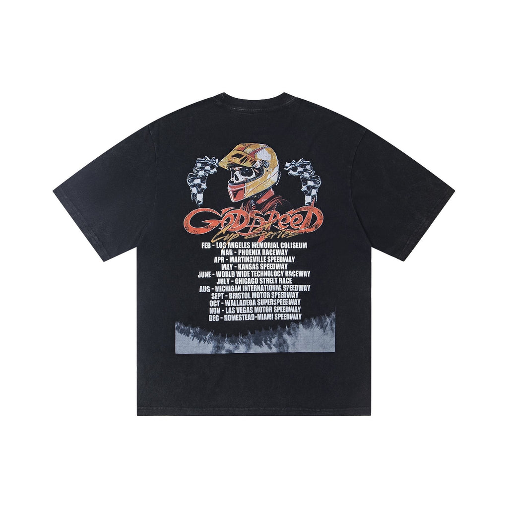 Godspeed Fast Series Racing Graphic T-Shirt ¡ª back