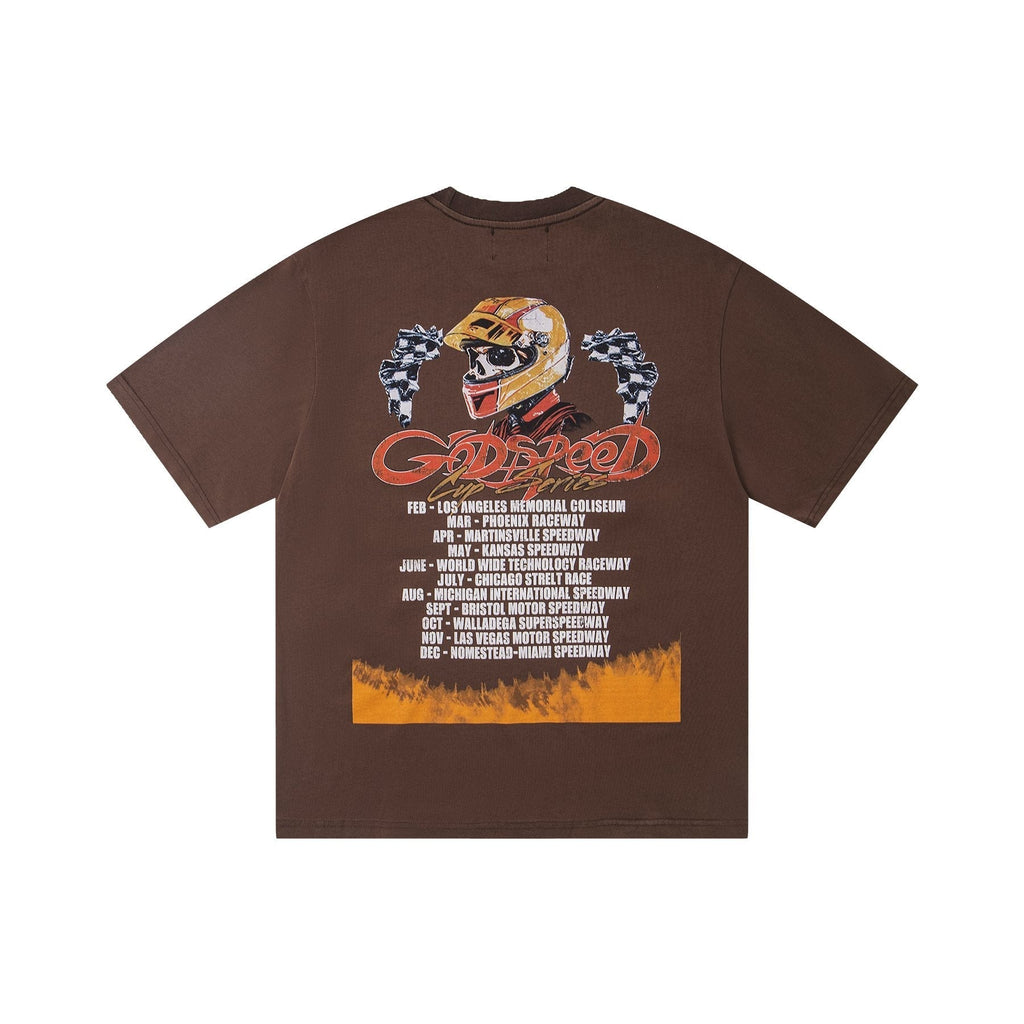 Godspeed Fast Series Racing Graphic T-Shirt ¡ª back