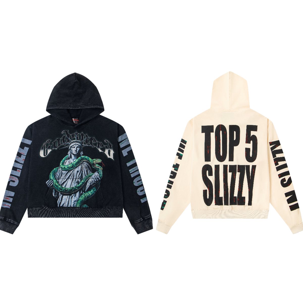 Godspeed Top 5 Slizzy Graphic Hoodie ¡ª comparison
