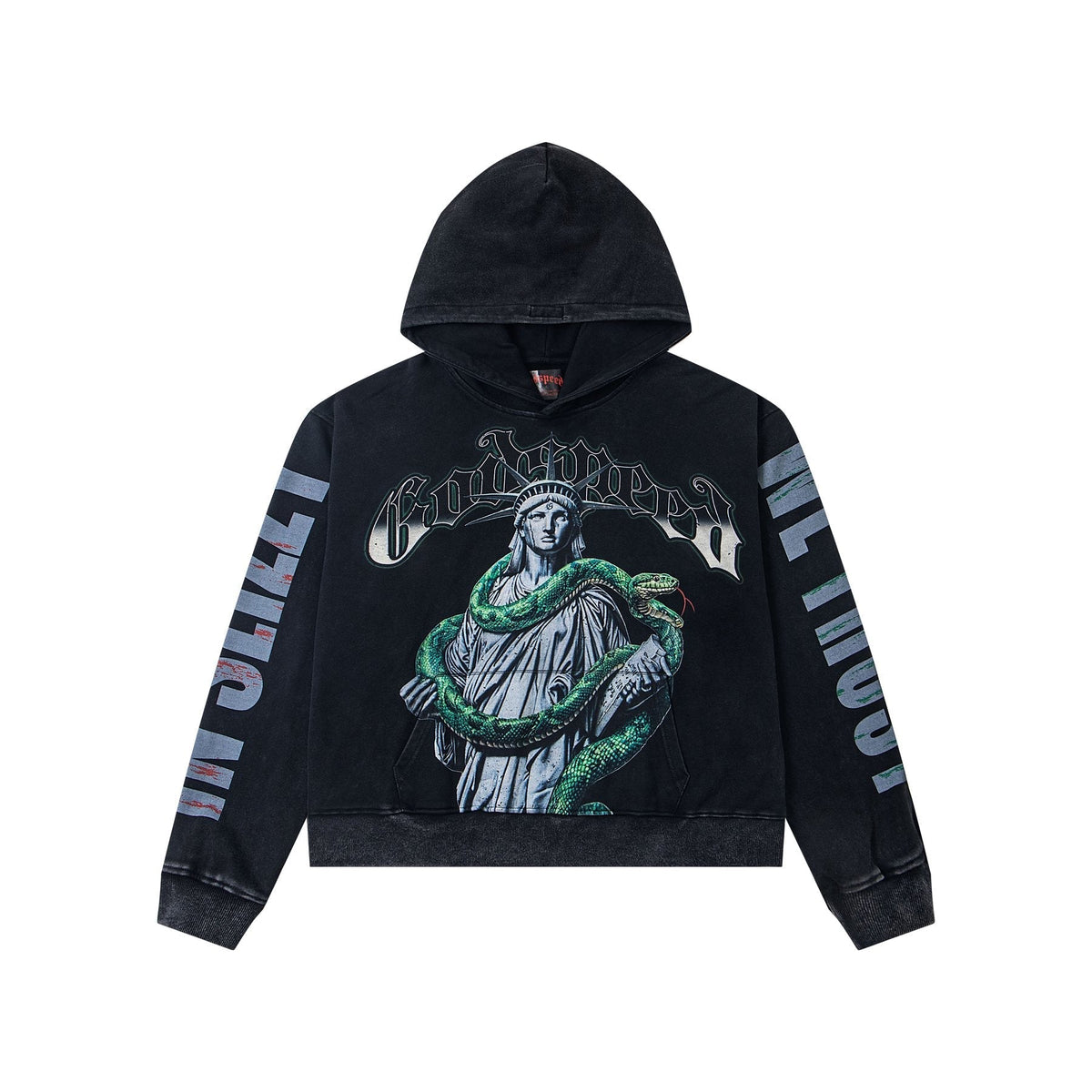 Godspeed Top 5 Slizzy Graphic Hoodie ¡ª front