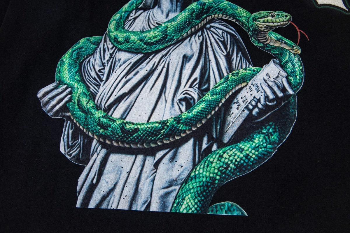 Godspeed Top 5 Slizzy Statue Snake Long-Sleeve T-Shirt ¡ª detail