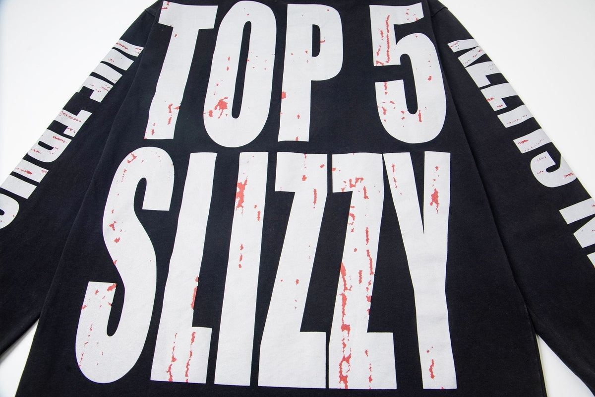 Godspeed Top 5 Slizzy Statue Snake Long-Sleeve T-Shirt ¡ª detail