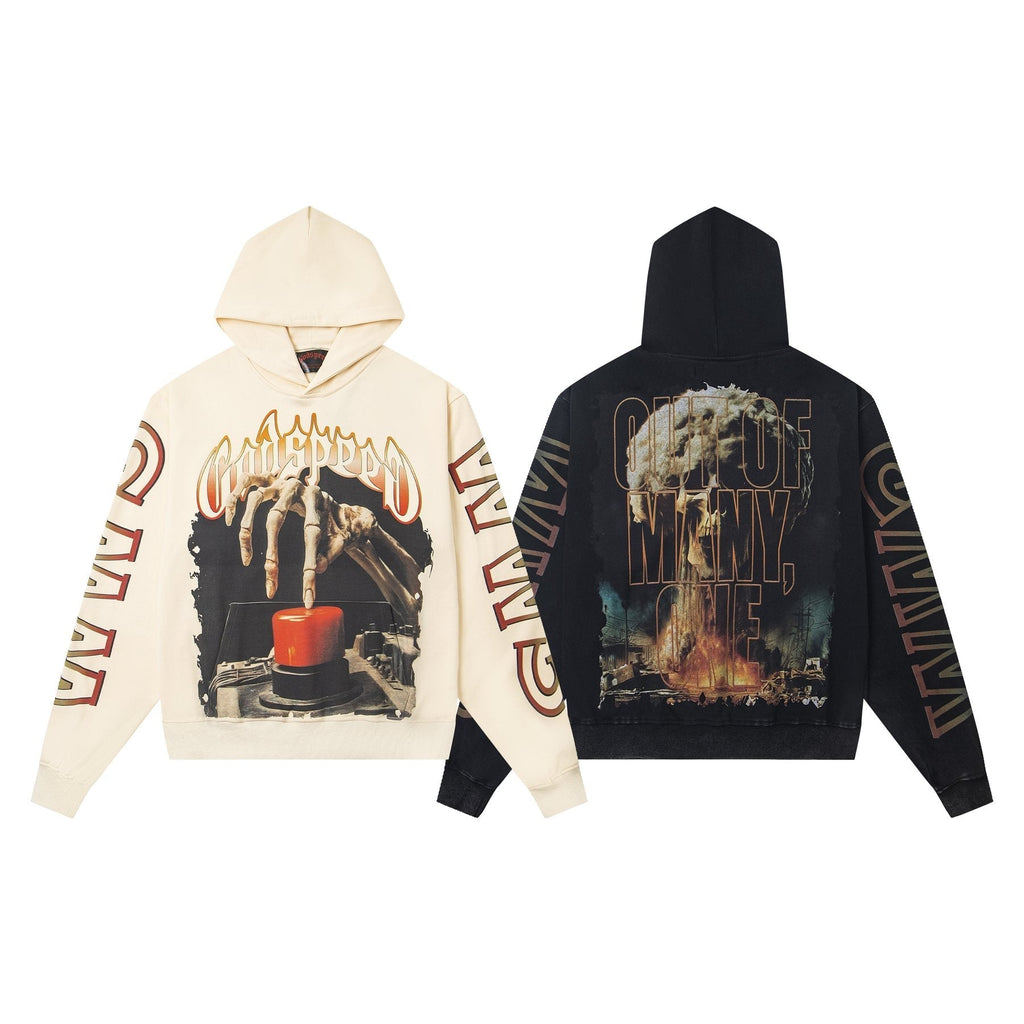 Godspeed Skeleton Hand Graphic Hoodie ¡ª comparison