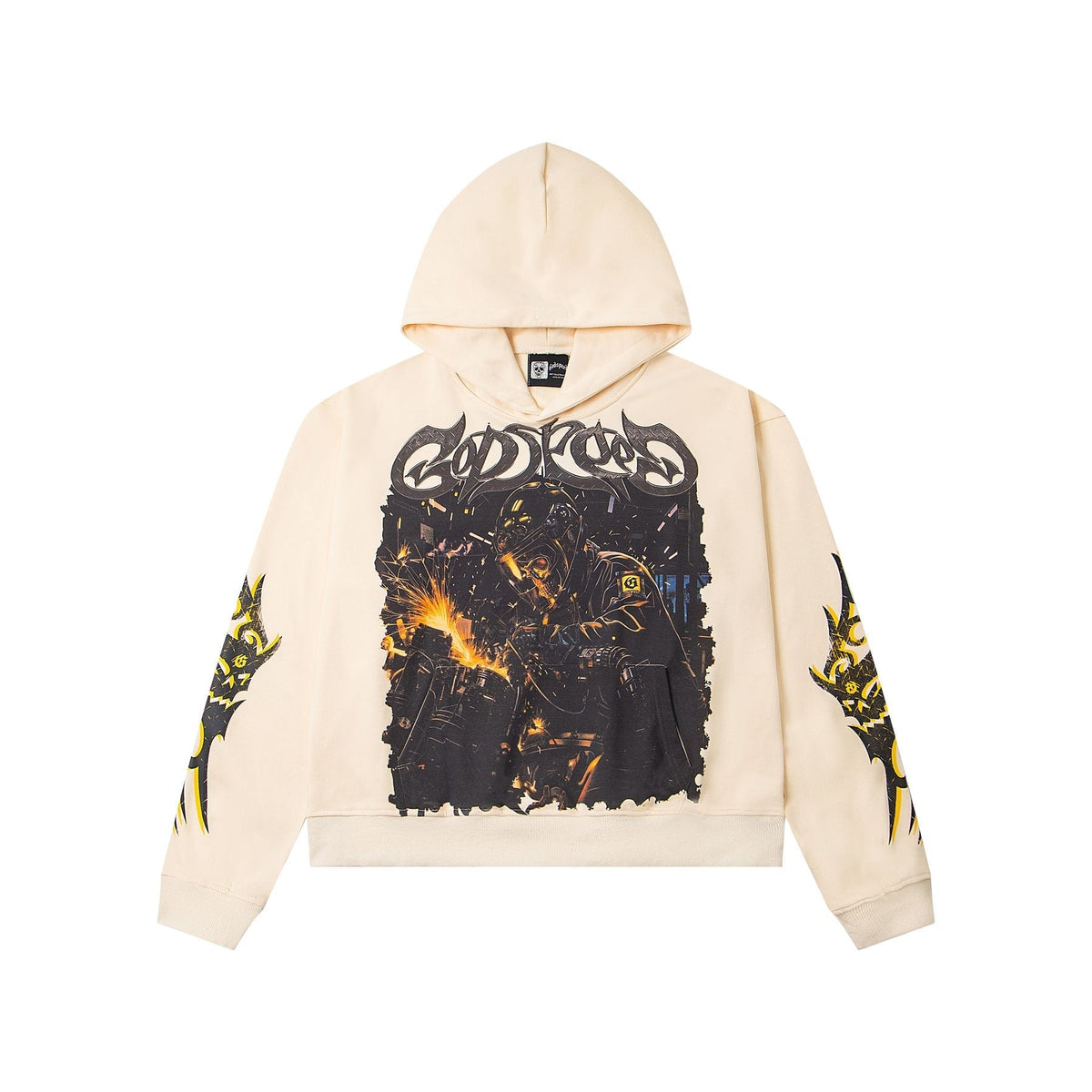 Godspeed Out of Many One Graphic Hoodie ¡ª front