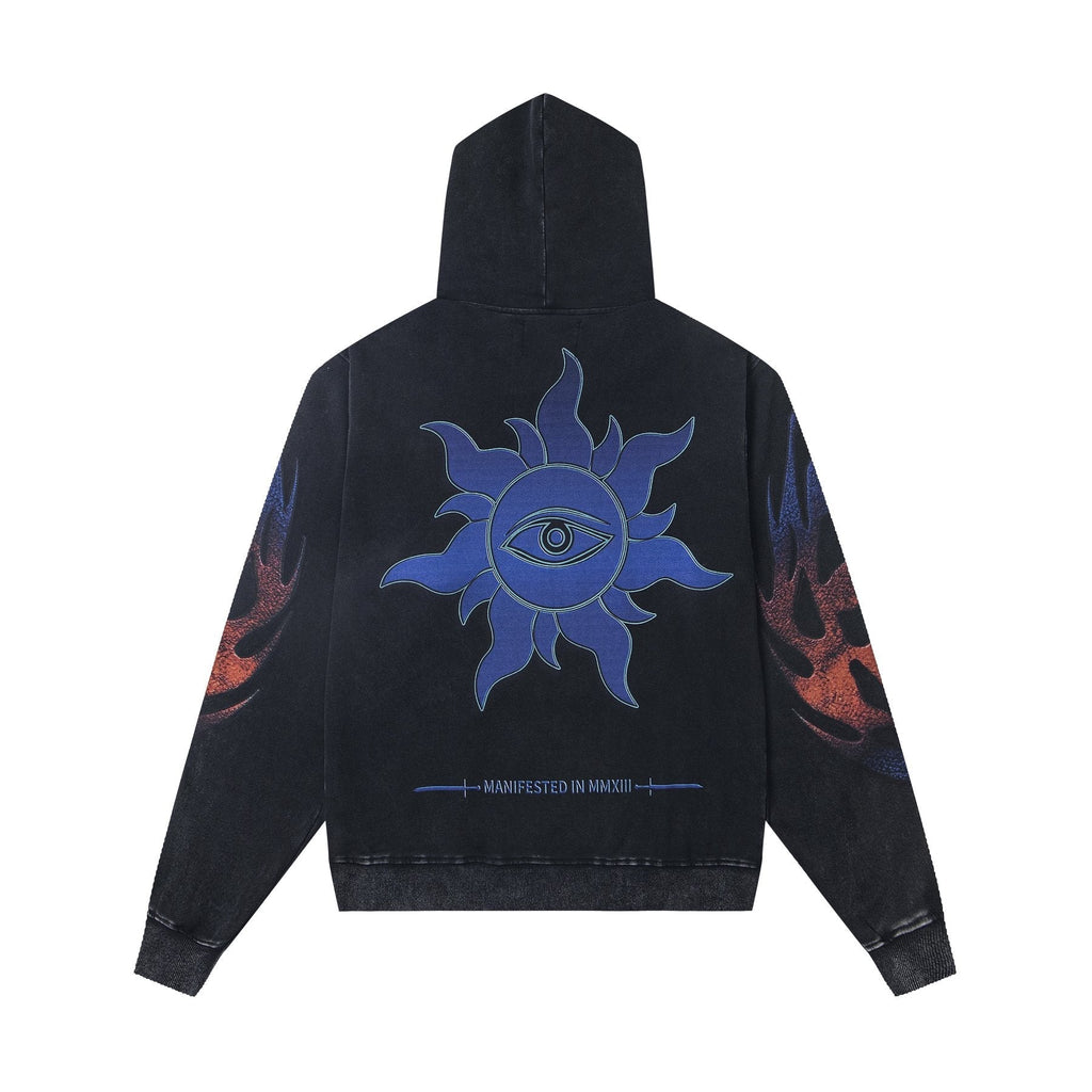 Godspeed UFO & Sun-Eye Graphic Hoodie ¡ª back