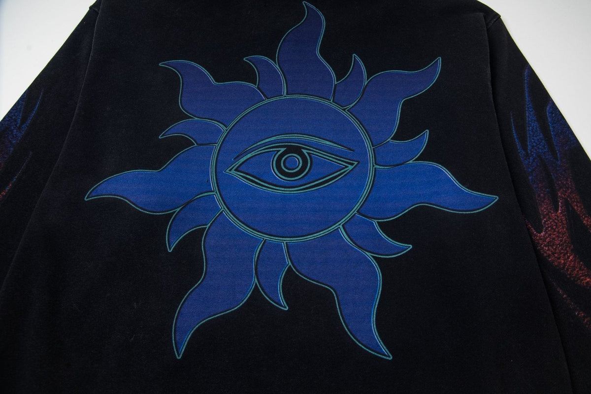 Godspeed UFO & Sun-Eye Graphic Hoodie ¡ª detail