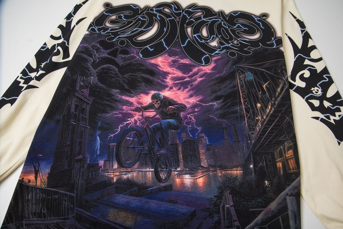 Godspeed Manifested in MMXXIII Graphic Long-Sleeve T-Shirt ¡ª detail