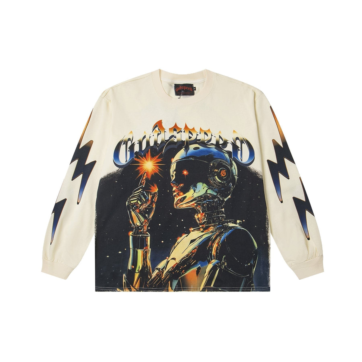 Godspeed E Pluribus Unum Washed Long-Sleeve T-Shirt ¡ª front