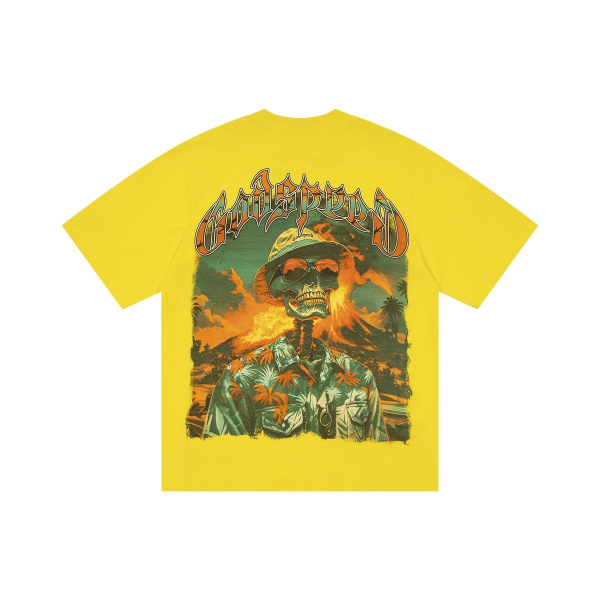 Godspeed Skeleton Back Graphic T-Shirt ¡ª back