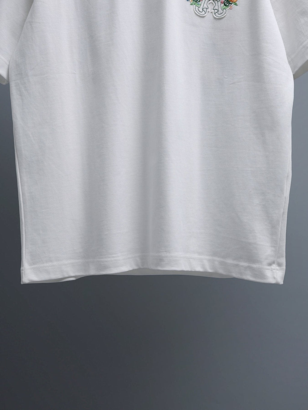 Chrome Hearts Floral Horseshoe Cross Graphic T-Shirt ¡ª detail