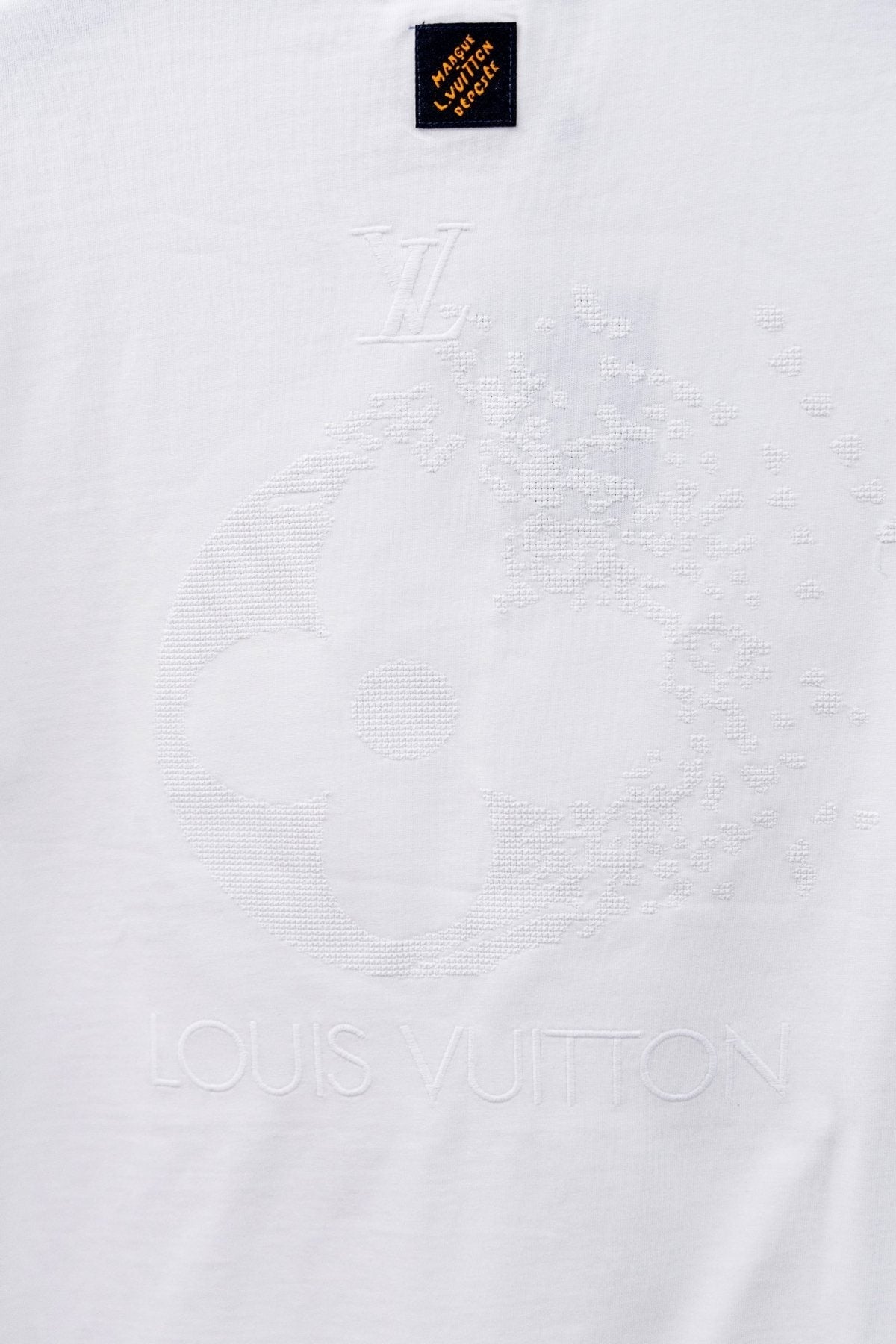 Louis Vuitton*LV Tonal Floral Graphic Short-Sleeve T-Shirt ¡ª detail