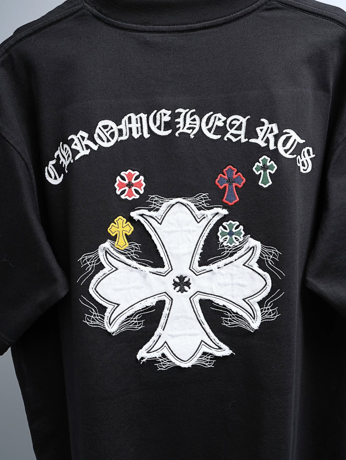 Chrome Hearts Back Graphic Short-Sleeve T-Shirt ¡ª detail