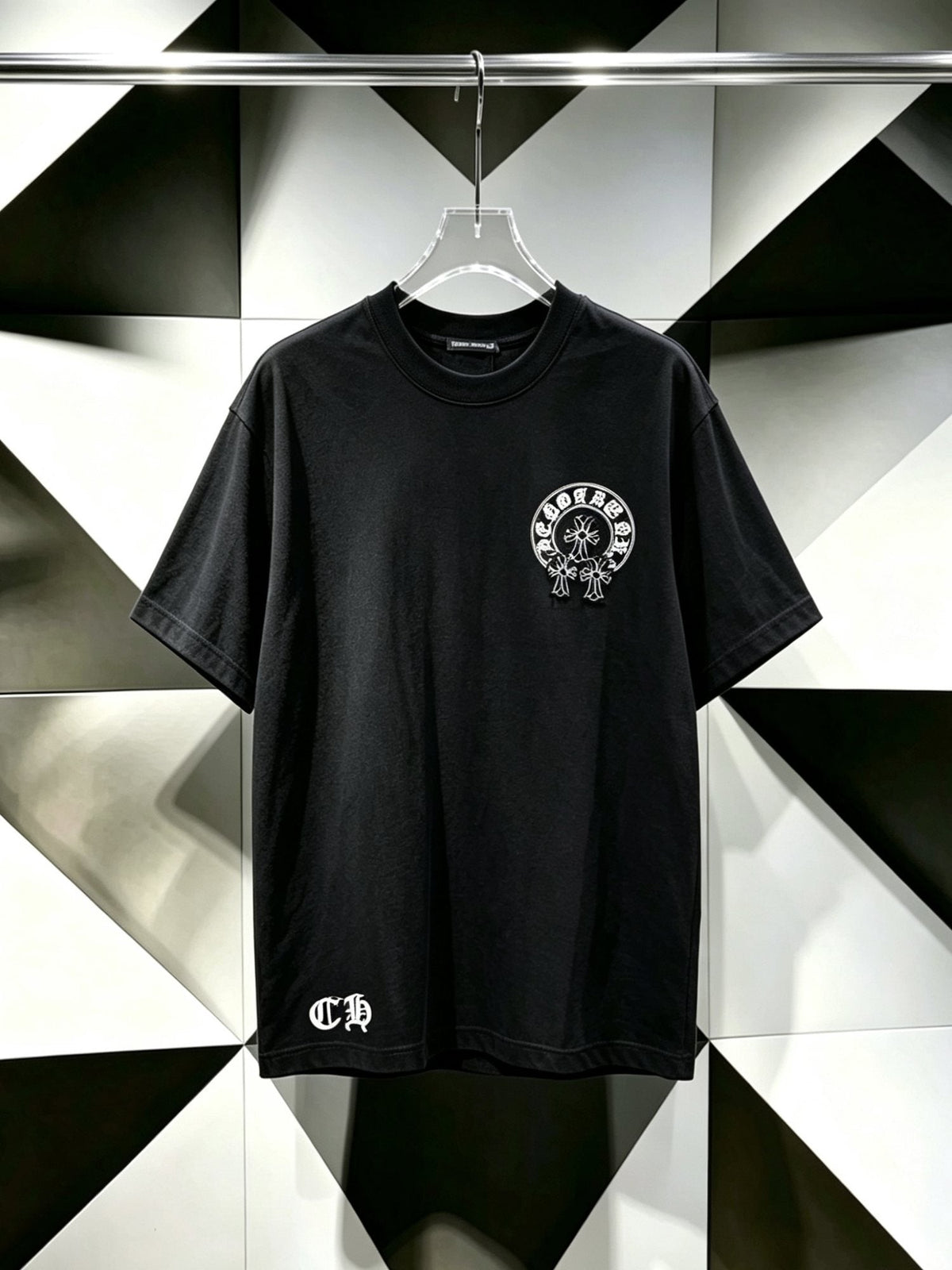 Chrome Hearts Floral Back Graphic Short-Sleeve T-Shirt ¡ª hero