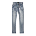 Purple Brand Light Blue Embellished Washed Jeans ¡ª hero