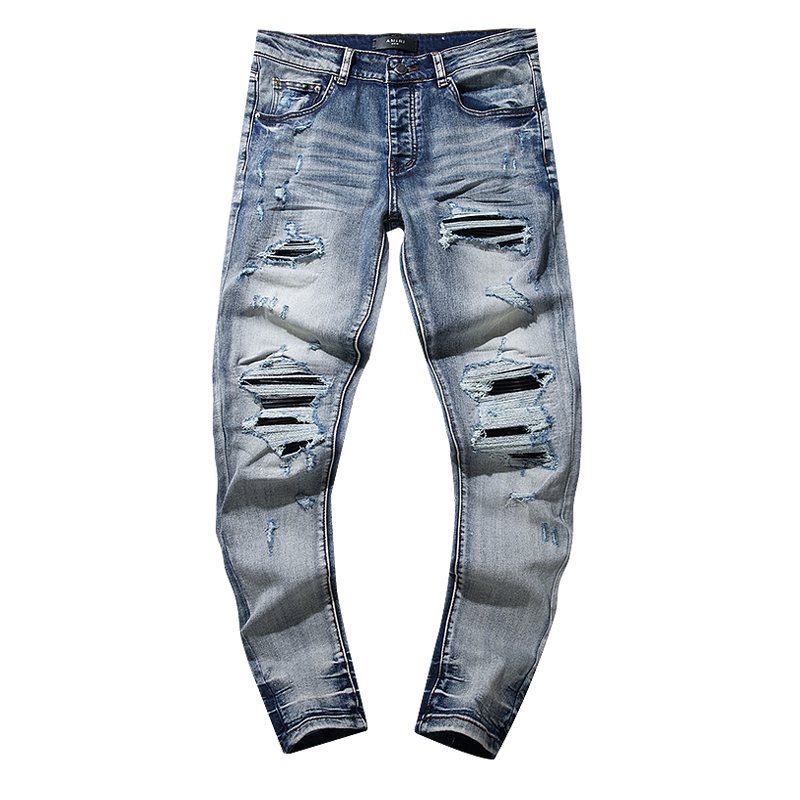 AMIRI Light Blue Distressed Jeans ¡ª hero