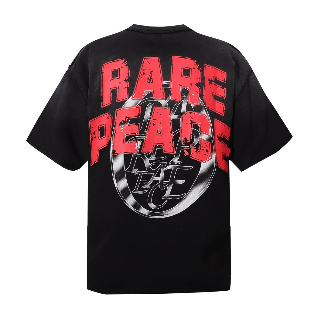 RARE PEACE No Longer Human Skull Graphic T-Shirt ¡ª back