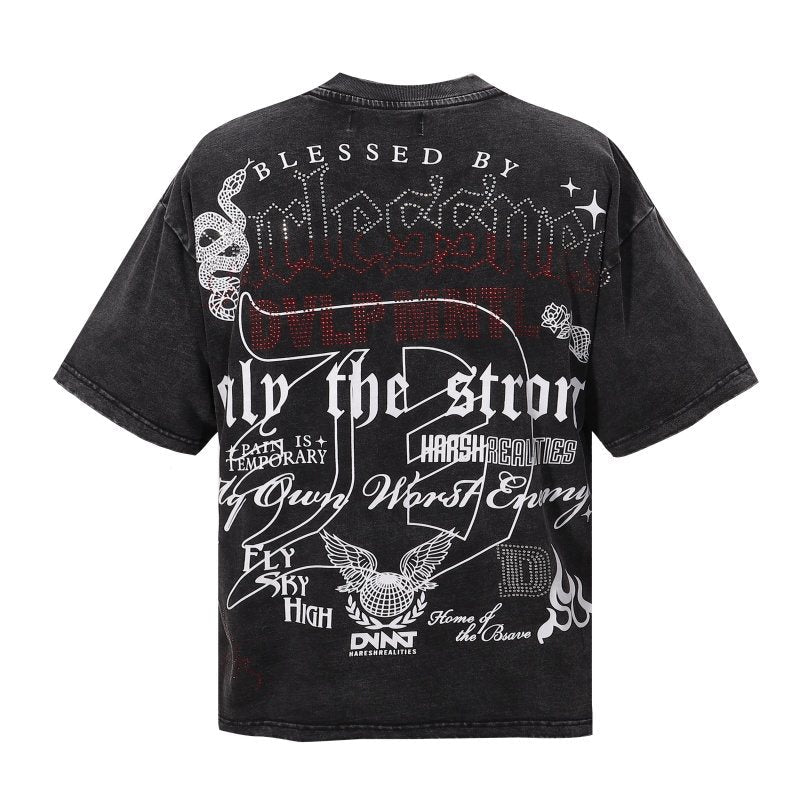 R3BEL Fearlessness Gothic Graphic T-Shirt ¡ª back