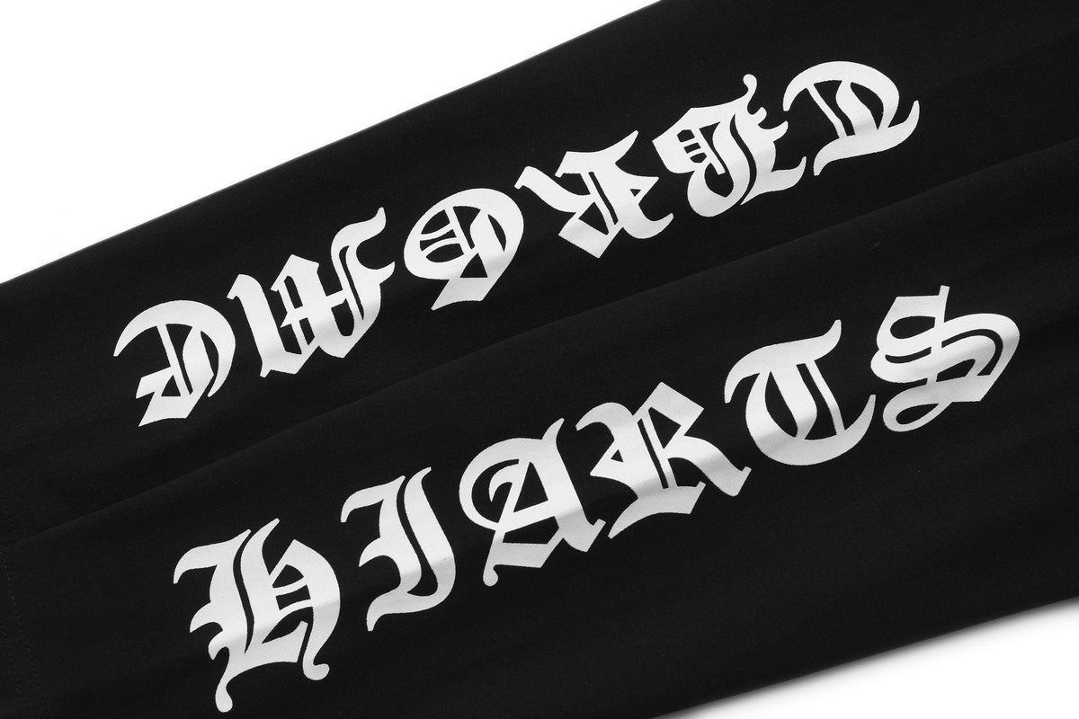 Chrome Hearts Sanskrit Script Raglan Long-Sleeve T-Shirt ¡ª detail