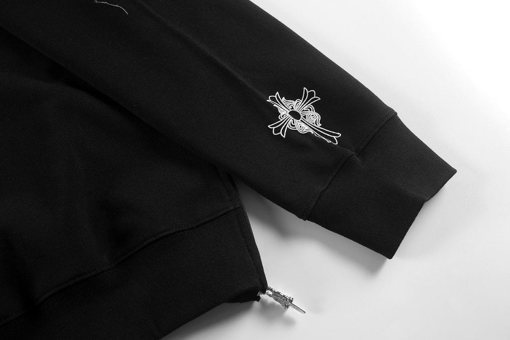 Chrome Hearts Horseshoe Graphic Crewneck Sweatshirt ¡ª detail
