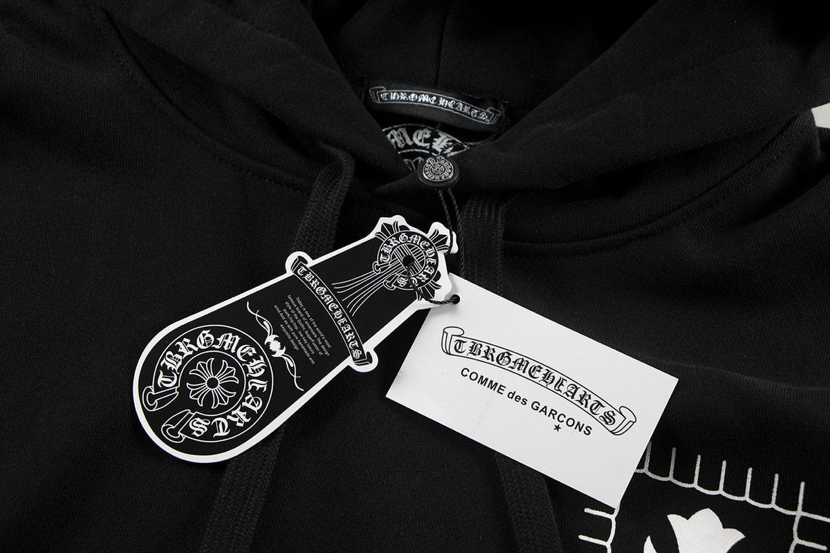 Chrome Hearts Cartoon Figure Graphic Hoodie ¡ª hang_tag