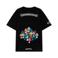Chrome Hearts Rainbow Horseshoe Cross Graphic T-Shirt ¡ª hero