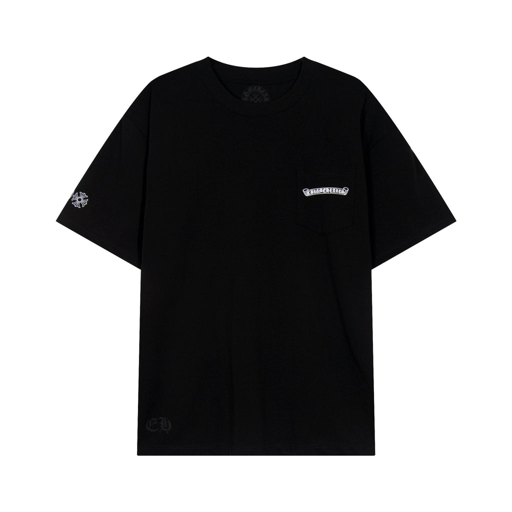 Chrome Hearts Rainbow Horseshoe Cross Graphic T-Shirt ¡ª front