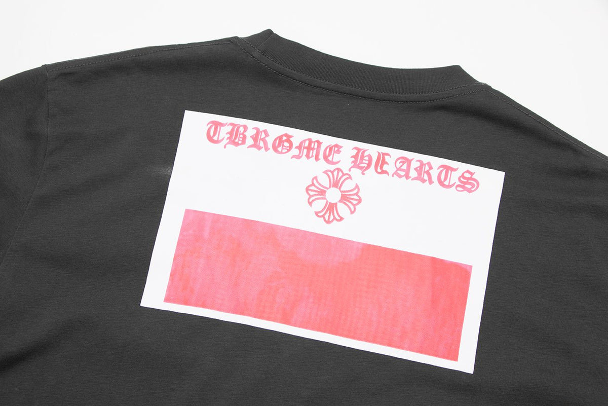 Chrome Hearts Back Graphic T-Shirt - Black ¡ª detail