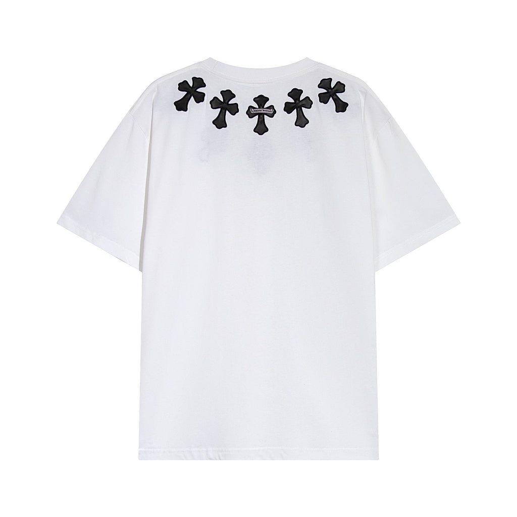 Chrome Hearts Cross Applique Short-Sleeve T-Shirt ¡ª back