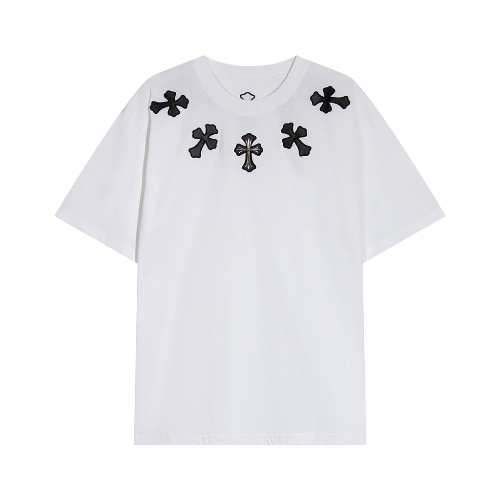 Chrome Hearts Cross Applique Short-Sleeve T-Shirt ¡ª hero