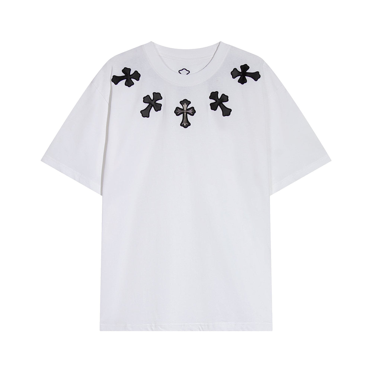 Chrome Hearts Cross Applique Short-Sleeve T-Shirt ¡ª hero