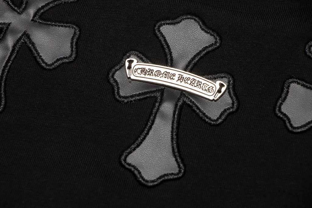 Chrome Hearts Cross Applique Short-Sleeve T-Shirt ¡ª detail