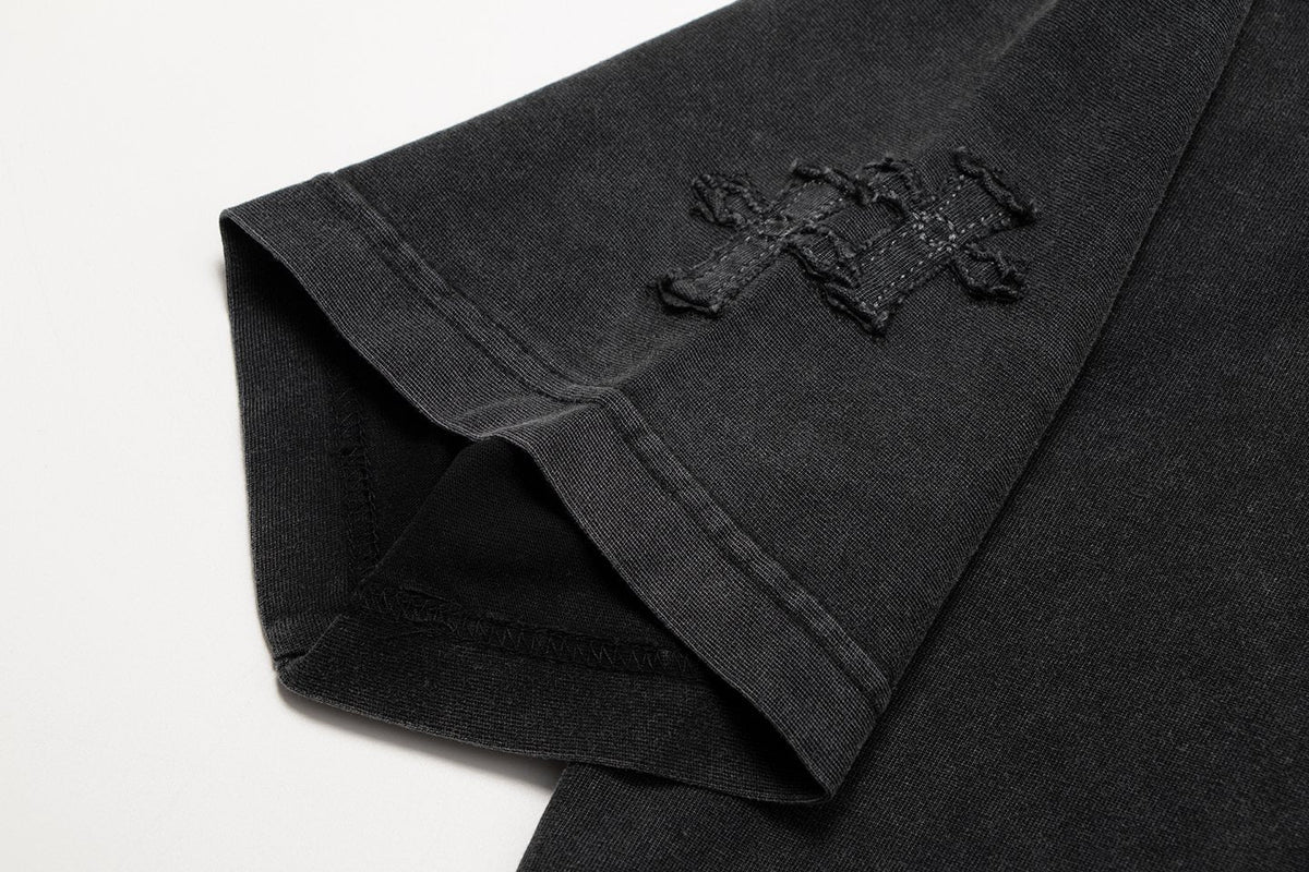 Chrome Hearts Tonal Cross Graphic T-Shirt ¡ª detail