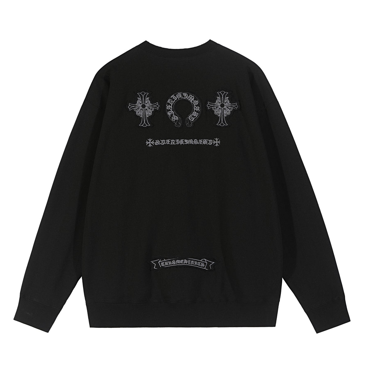 Chrome Hearts Cross Graphic Crewneck Sweatshirt ¡ª back