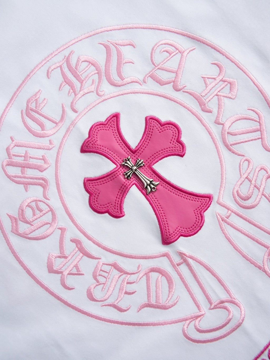 Chrome Hearts Cross Graphic Short-Sleeve T-Shirt ¡ª detail