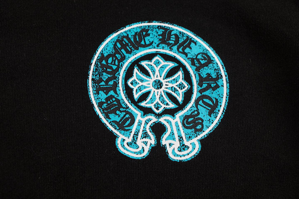 Chrome Hearts Dopamine Horseshoe Graphic Hoodie ¡ª detail