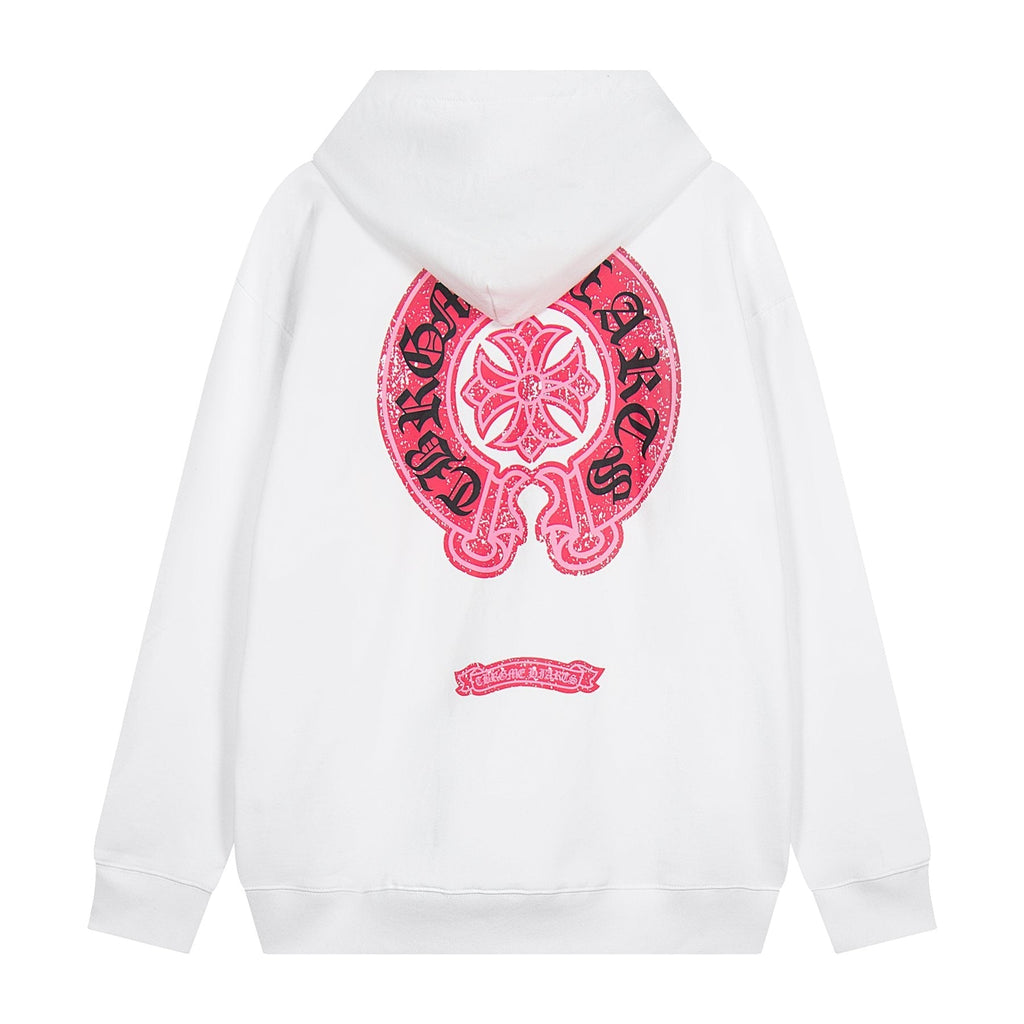 Chrome Hearts Dopamine Horseshoe Graphic Hoodie ¡ª back