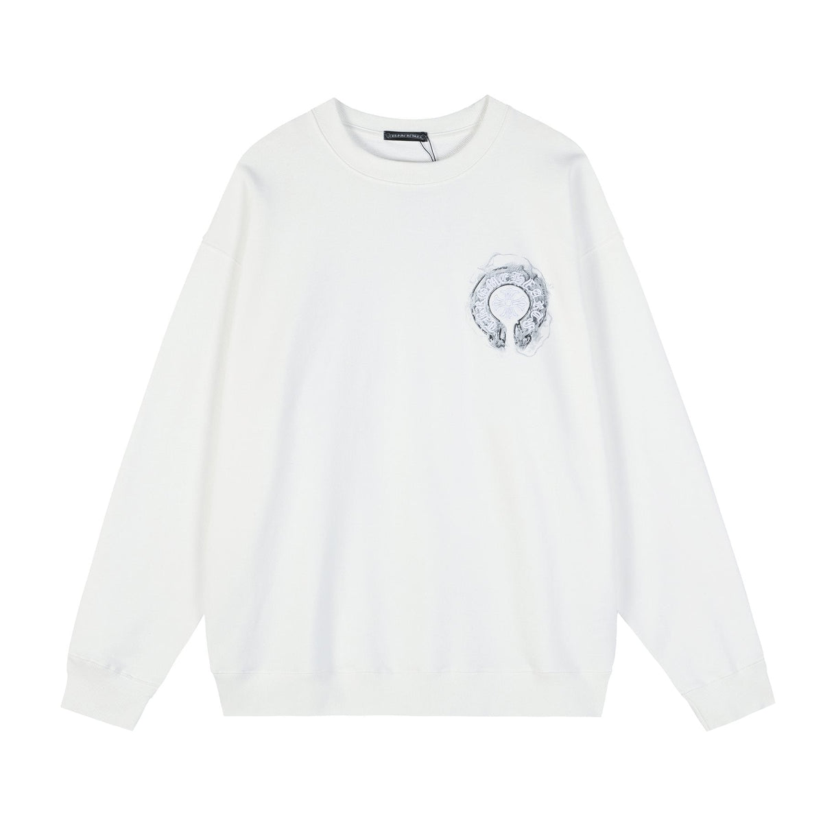 Chrome Hearts Cross Graphic Crewneck Sweatshirt ¡ª front