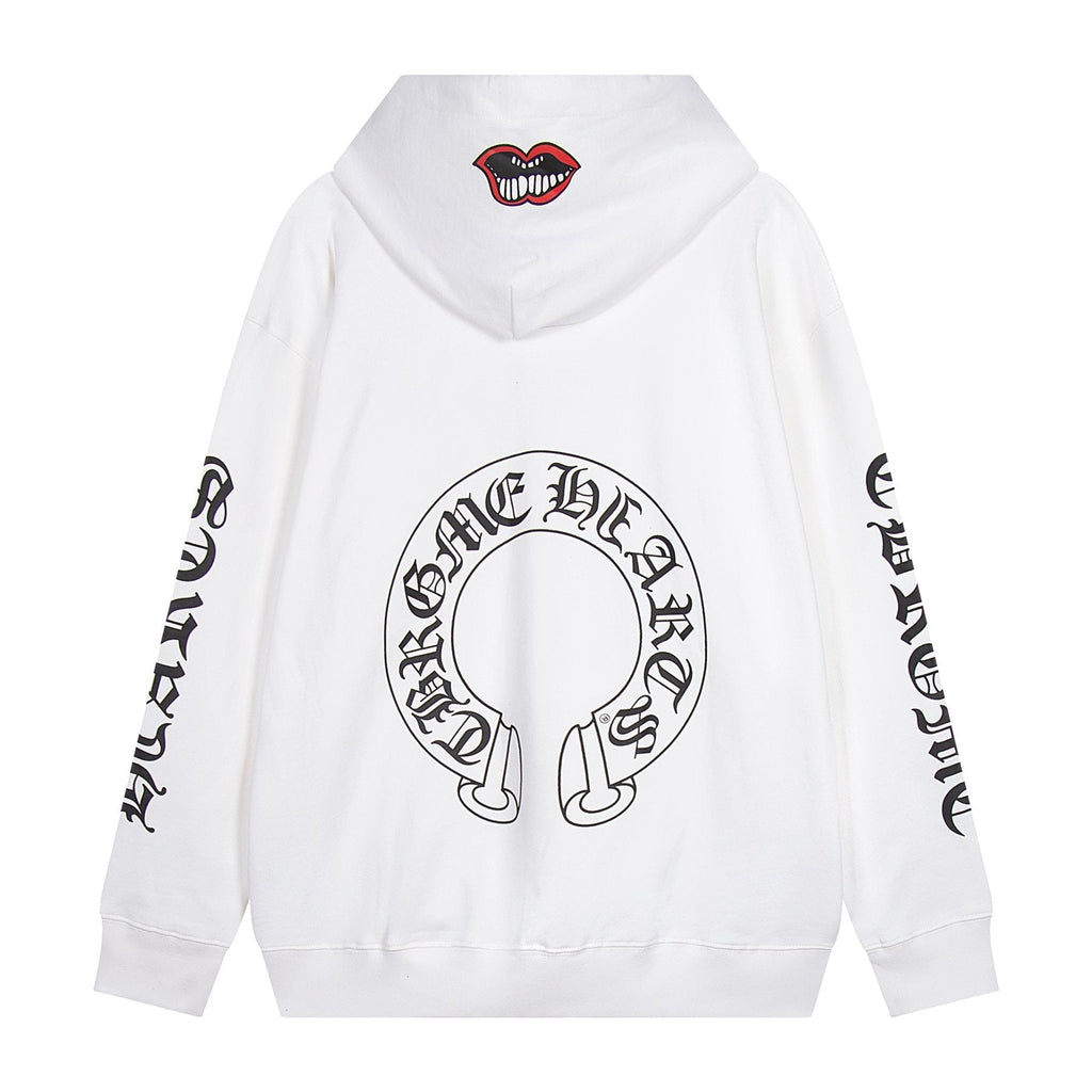 Chrome Hearts Slogan Graphic Hoodie ¡ª back