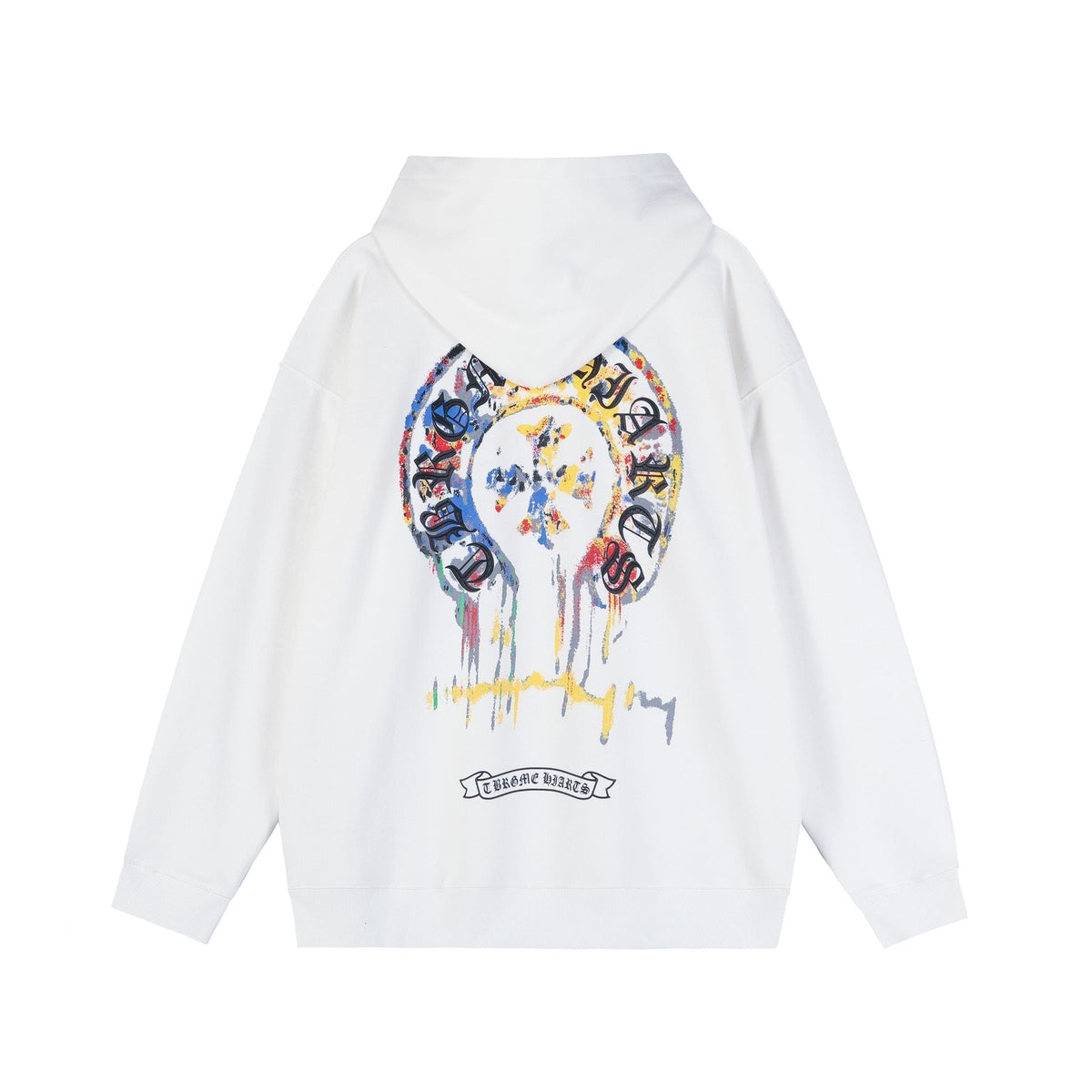 Chrome Hearts Sanskrit Graphic Pullover Hoodie ¡ª back