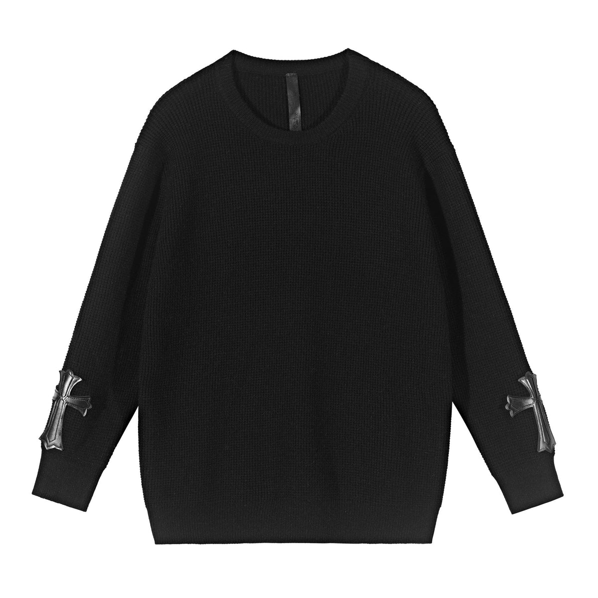 Chrome Hearts Cross Applique Knit Sweater ¡ª front