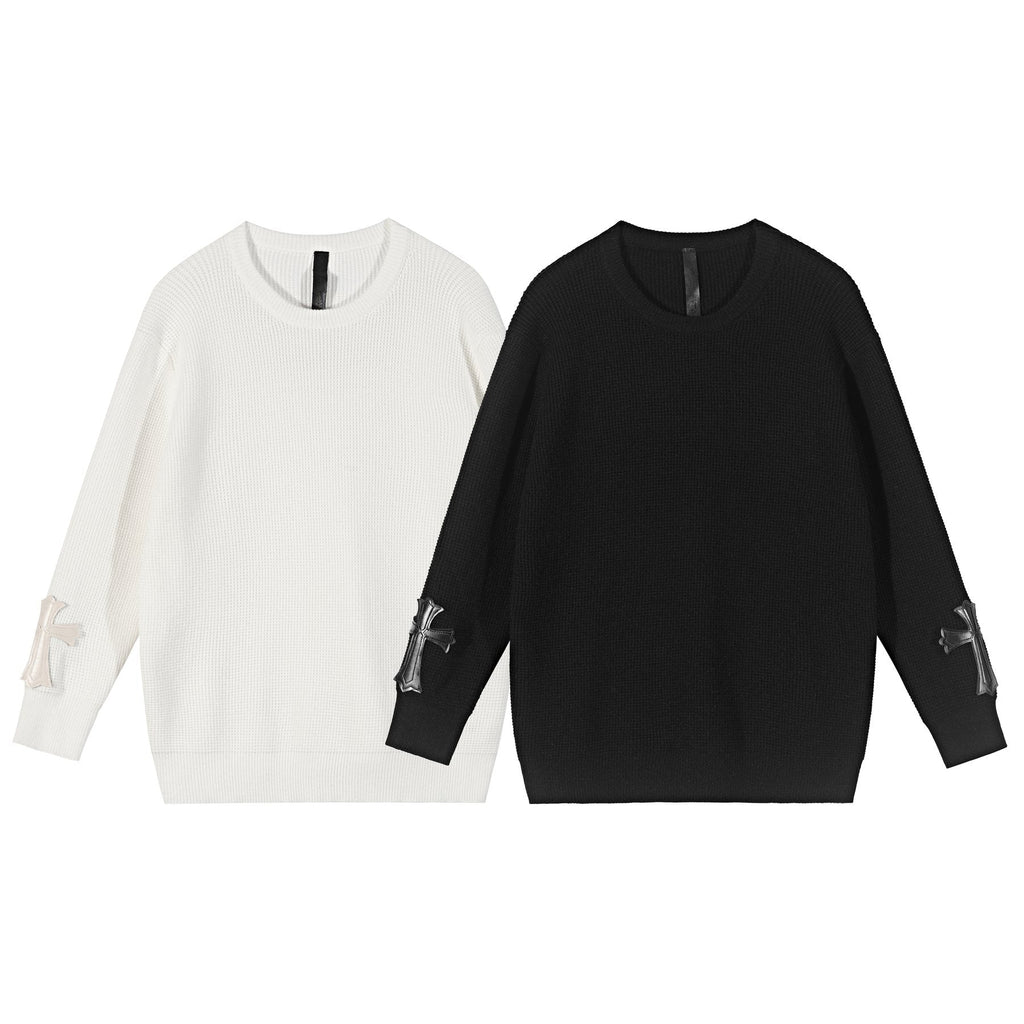 Chrome Hearts Cross Applique Knit Sweater ¡ª comparison