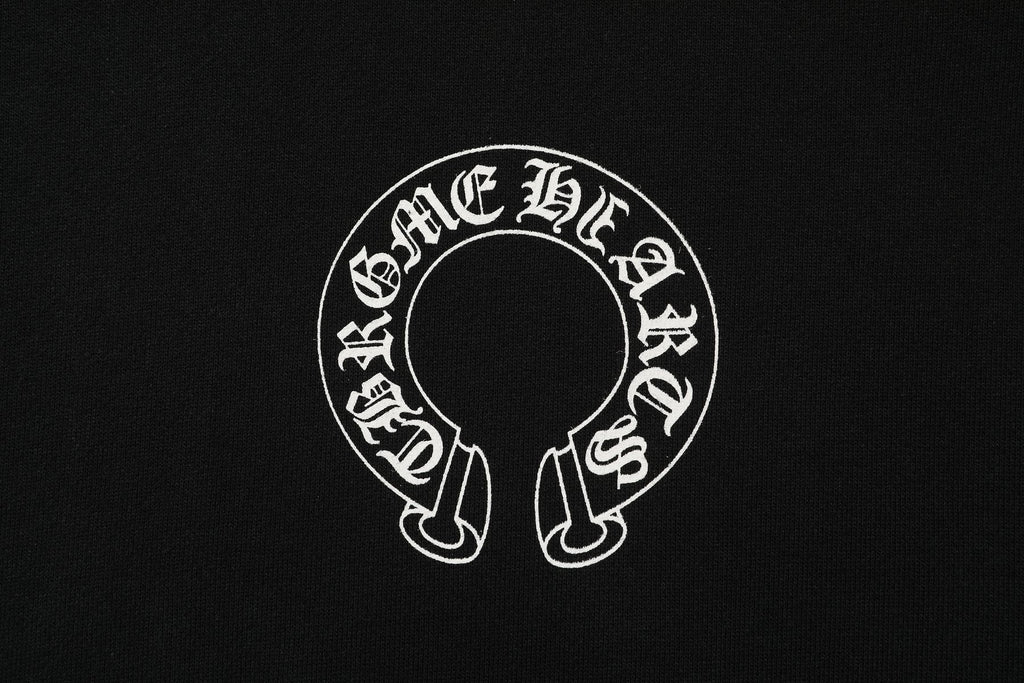 Chrome Hearts Horseshoe Graphic Pullover Hoodie ¡ª detail
