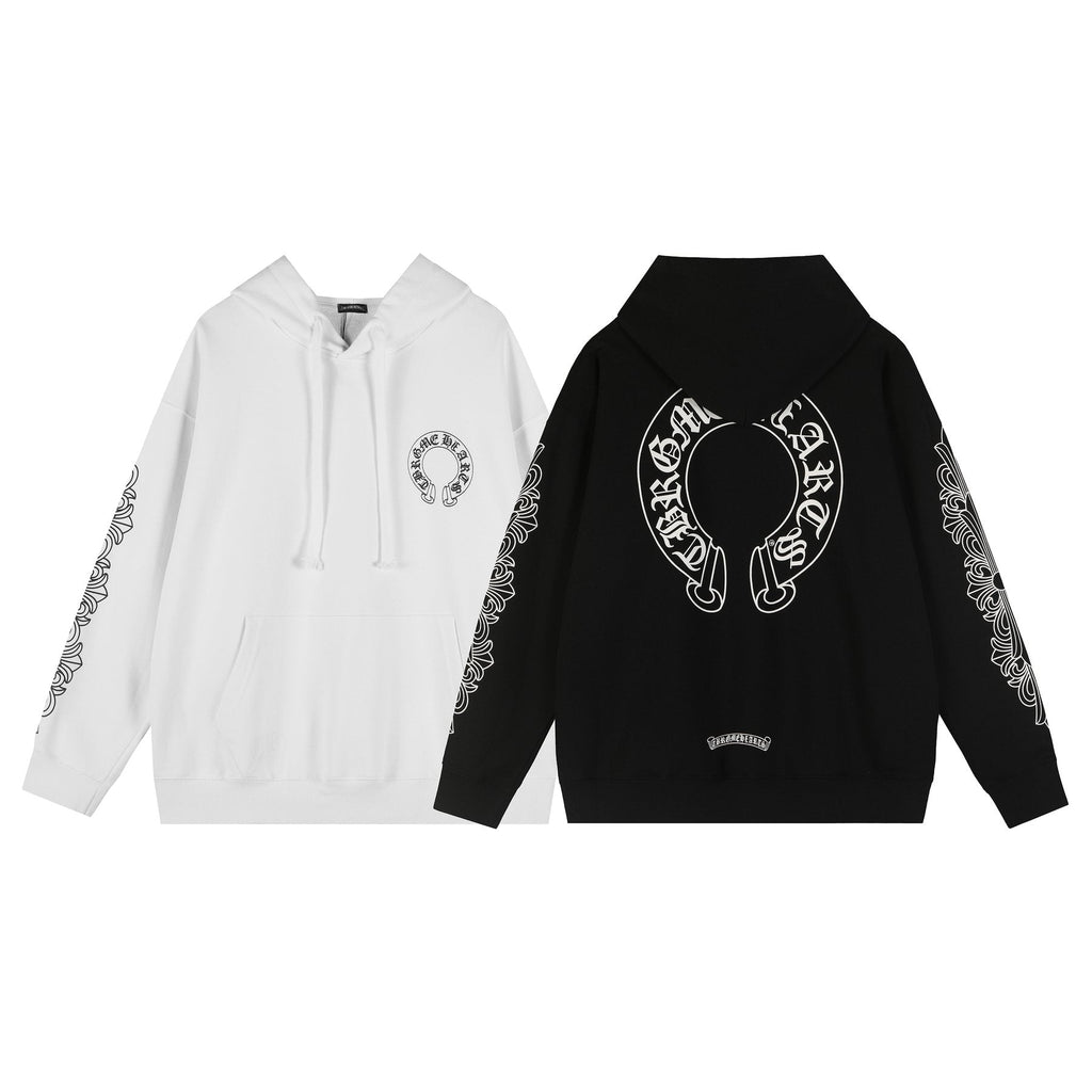 Chrome Hearts Horseshoe Graphic Pullover Hoodie ¡ª comparison