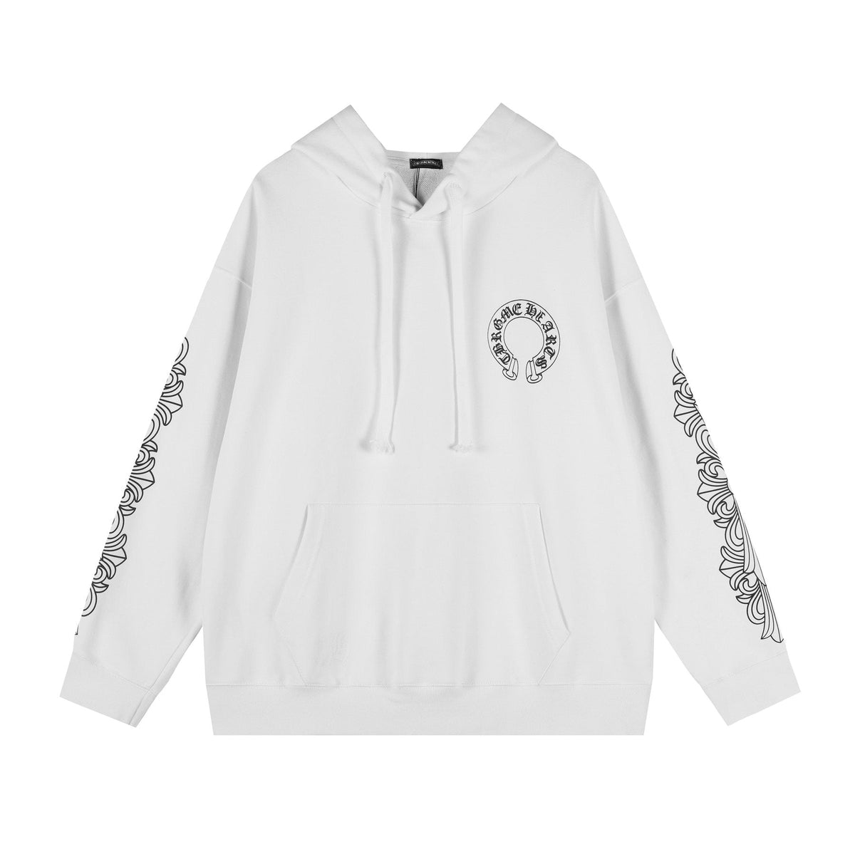 Chrome Hearts Horseshoe Graphic Pullover Hoodie ¡ª front