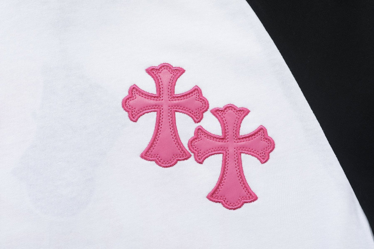 Chrome Hearts Cross Graphic Raglan Long-Sleeve T-Shirt ¡ª detail