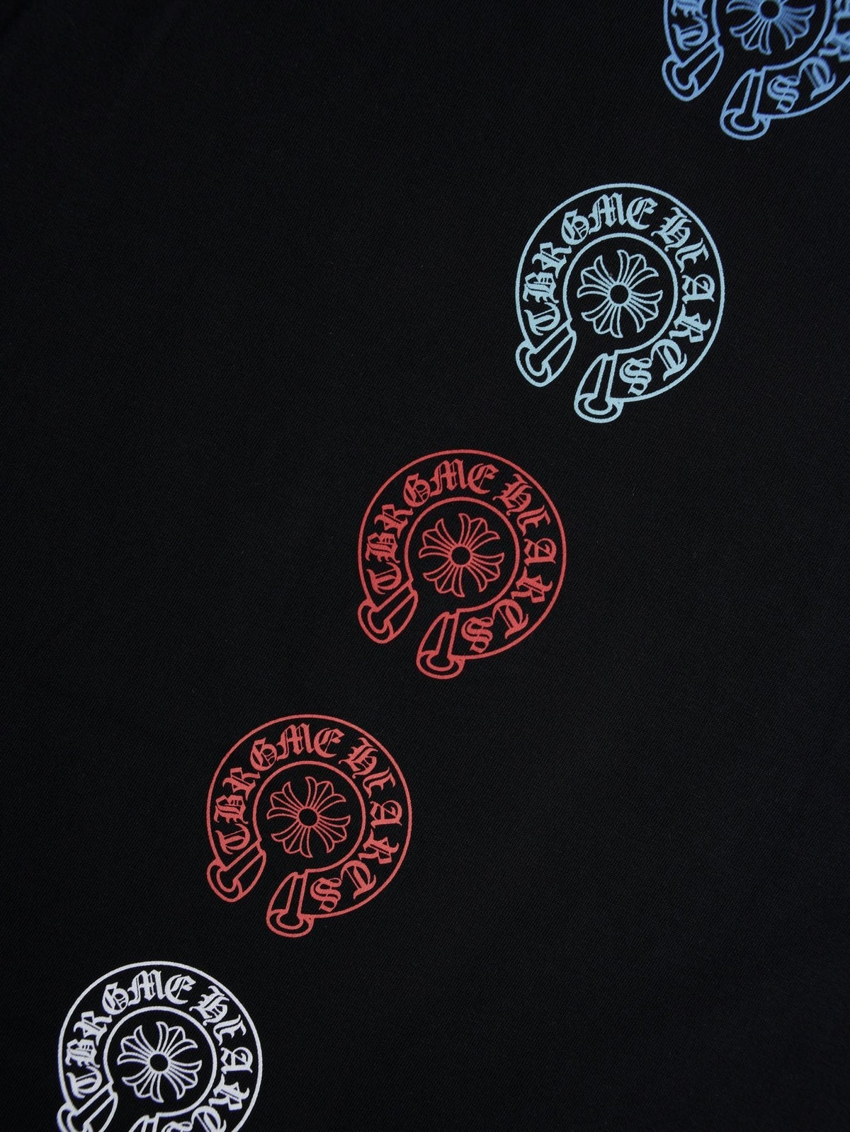 Chrome Hearts Rainbow Horseshoe Graphic Sleeveless T-Shirt ¡ª detail