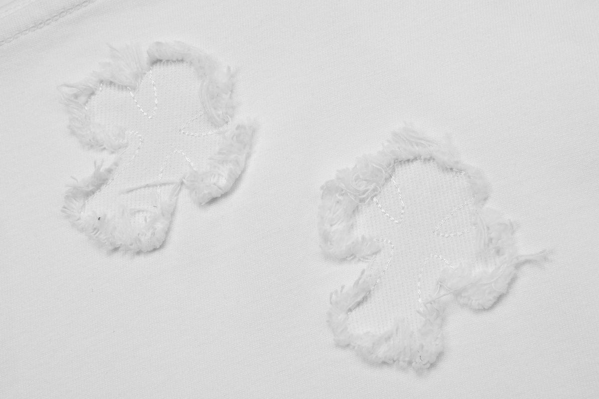 Chrome Hearts Tonal Cross Appliqu¨¦ T-Shirt ¡ª detail