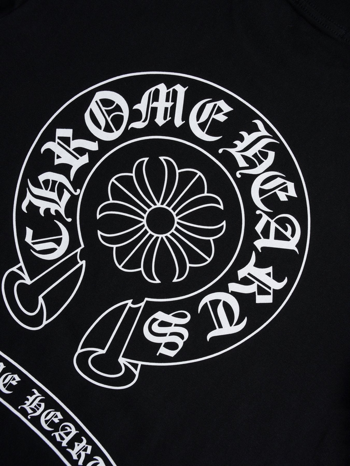 Chrome Hearts Horseshoe Floral Graphic T-Shirt ¡ª detail